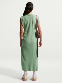 Сукня жіноча Nike W NSW NK CHLL FT DRESS зелена IF0567-006 изображение 3