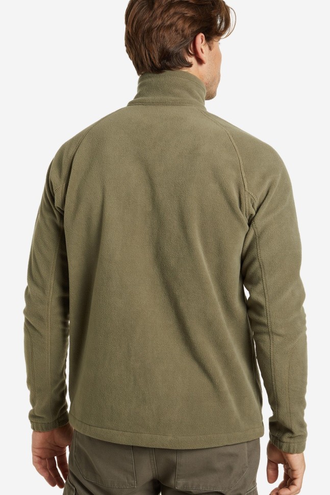 Толстовка мужская Columbia Fast Trek II Full Zip Fleece зеленая 1420421-397 изображение 3