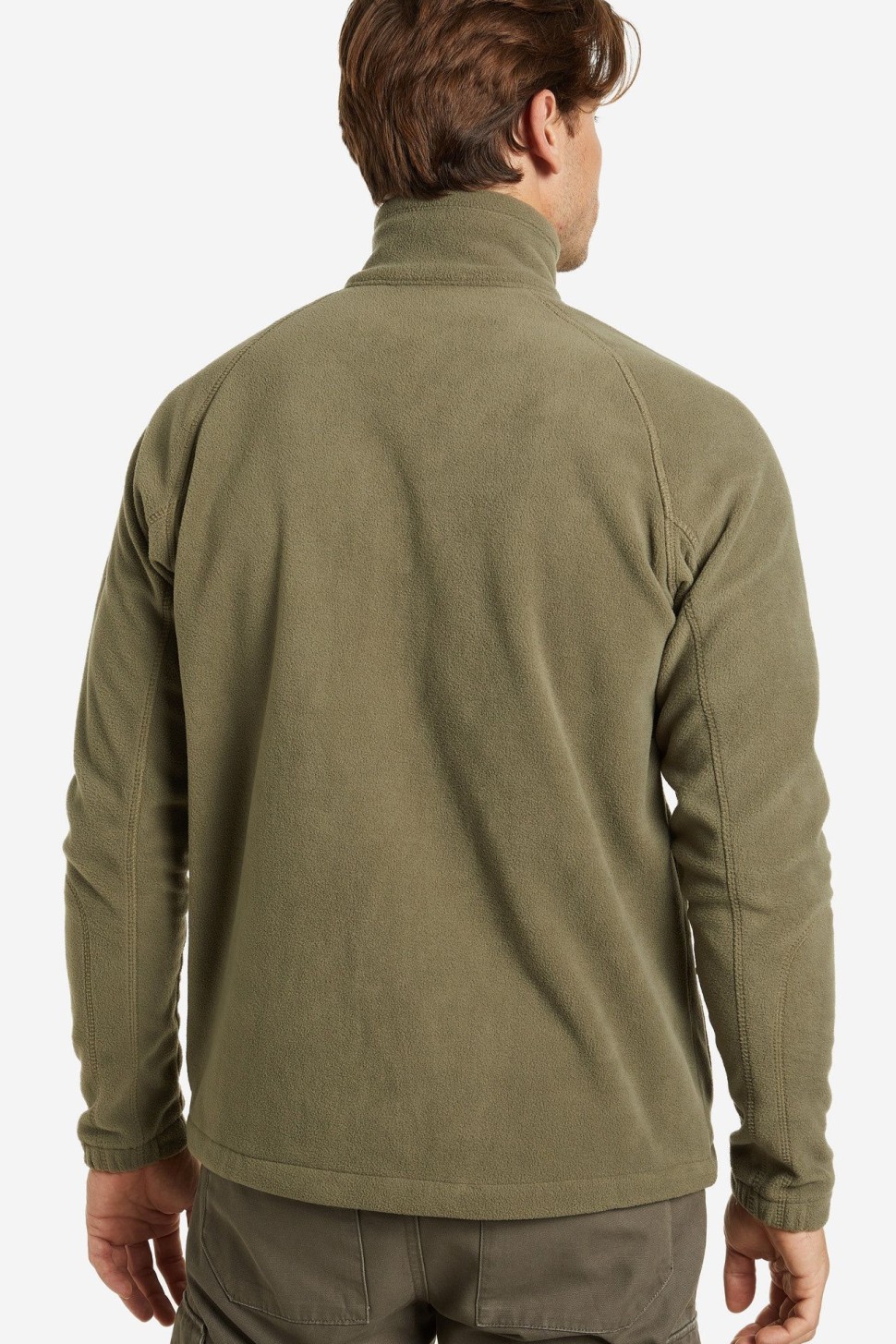 Толстовка чоловіча Columbia Fast Trek™ II Full Zip Fleece зелена 1420421-397 — фото 3