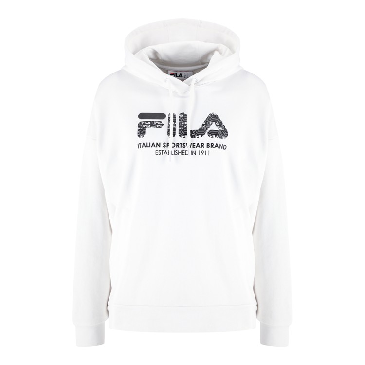 Толстовка женская Fila белая 110589-00 изображение 1
