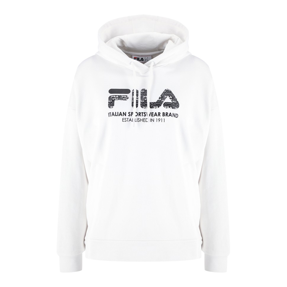 Толстовка женская Fila белая 110589-00 изображение 1