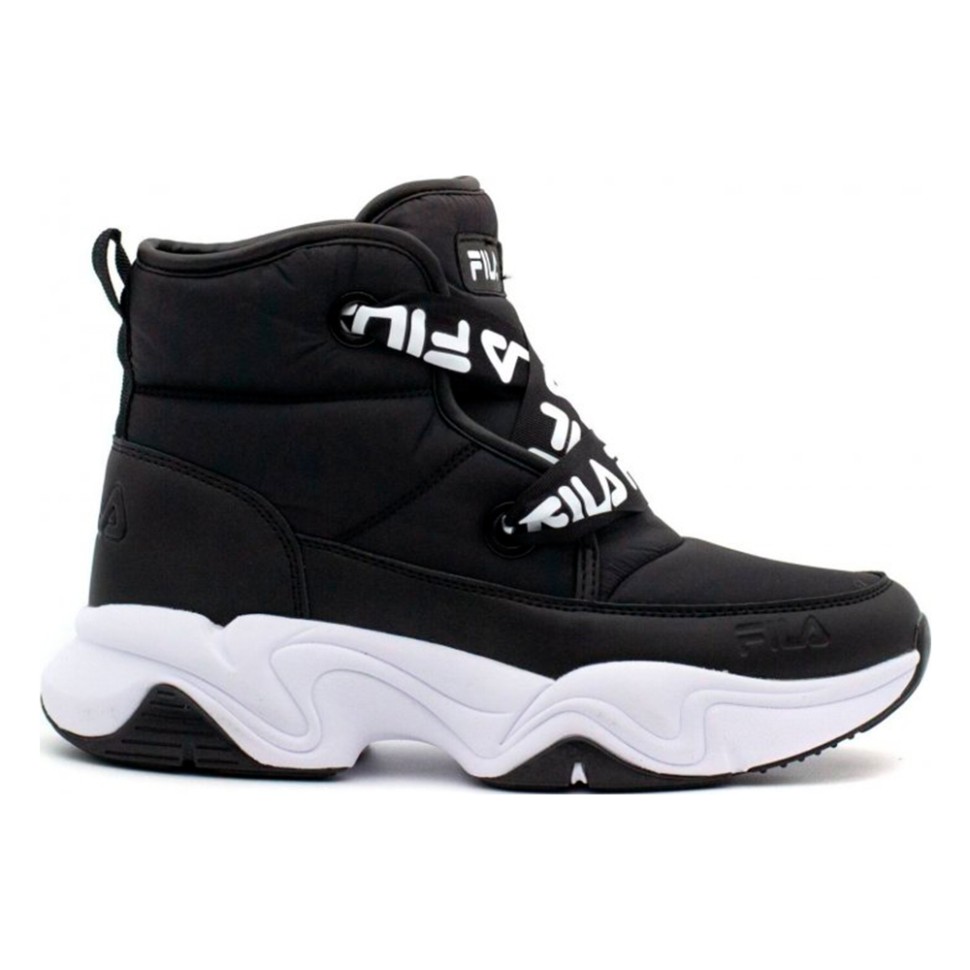 Ботинки женские Fila Nebula Puffy Wntr Mid W черные 107136-99 изображение 1