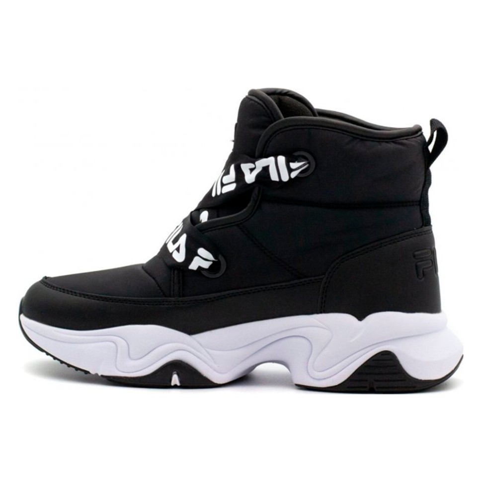 Ботинки женские Fila Nebula Puffy Wntr Mid W черные 107136-99 изображение 2