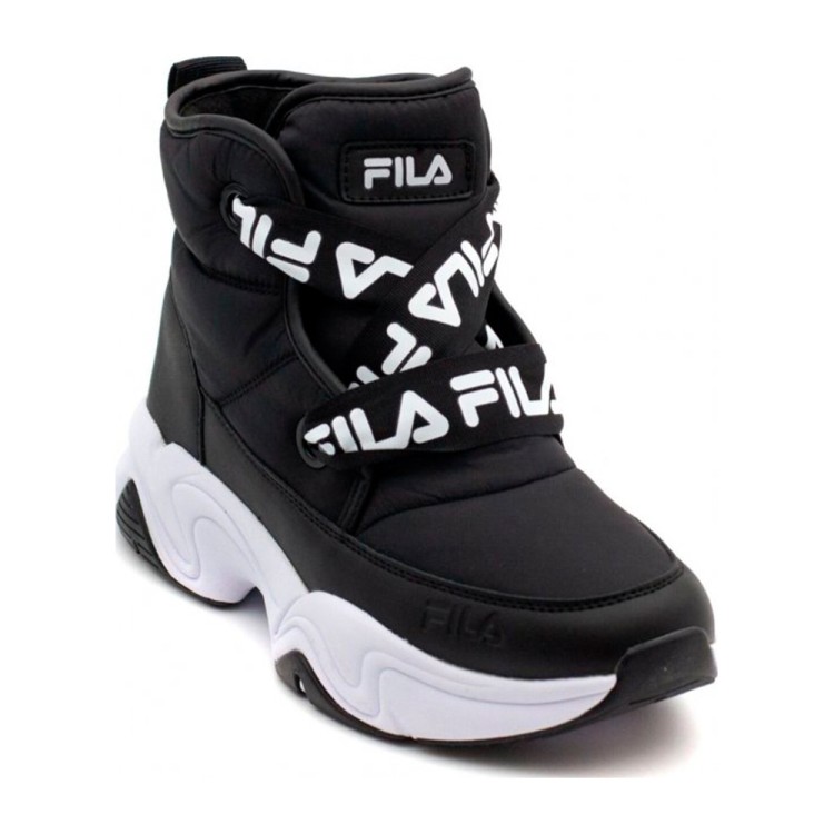 Ботинки женские Fila Nebula Puffy Wntr Mid W черные 107136-99 изображение 3