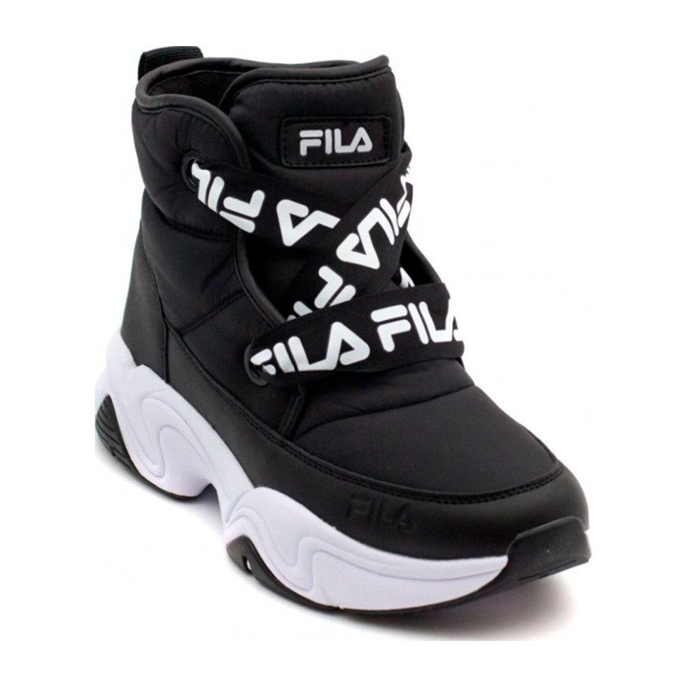 Ботинки женские Fila Nebula Puffy Wntr Mid W черные 107136-99 изображение 3