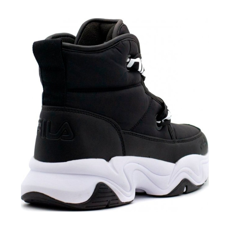 Ботинки женские Fila Nebula Puffy Wntr Mid W черные 107136-99 изображение 4