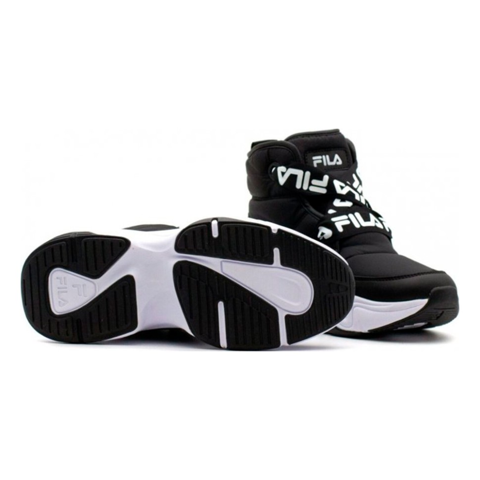 Ботинки женские Fila Nebula Puffy Wntr Mid W черные 107136-99 изображение 6