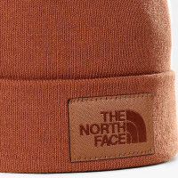 Шапка The North Face Dock Worker Recycled Beanie коричневая NF0A3FNT0M21