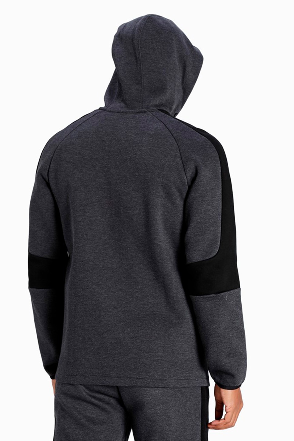 Толстовка чоловіча Puma Evostripe Core Fz Hoodie сіра 58581207  — фото 3