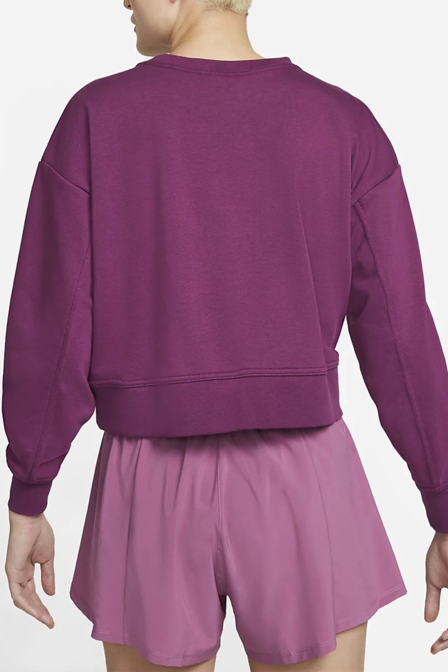 Толстовка женская Nike W Nk Df Gx Get Fit Fc Cw 12 M фиолетовая DD6130-610 изображение 3