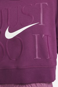 Толстовка женская Nike W Nk Df Gx Get Fit Fc Cw 12 M фиолетовая DD6130-610 изображение 4