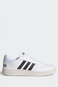Кросівки чоловічі Adidas Hoops 2.0 білі FY8629 изображение 2
