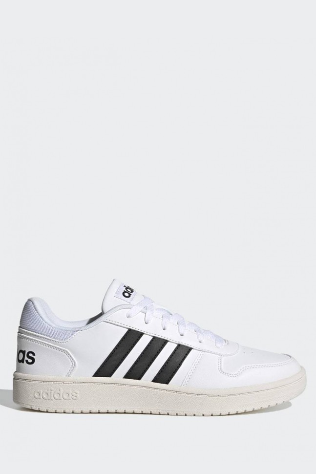 Кросівки чоловічі Adidas Hoops 2.0 білі FY8629 изображение 2