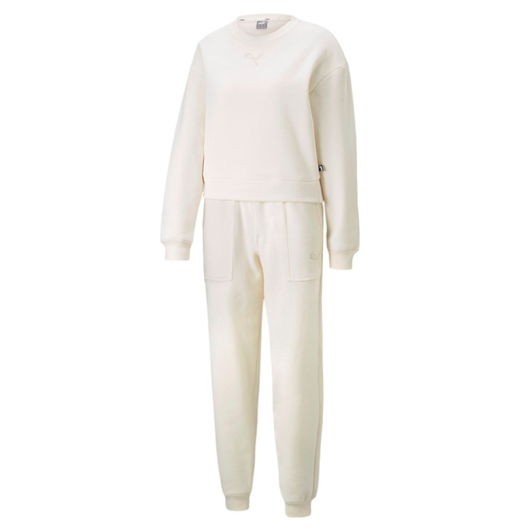Костюм жіночий Puma Loungewear Suit бежевий 67002599 изображение 1