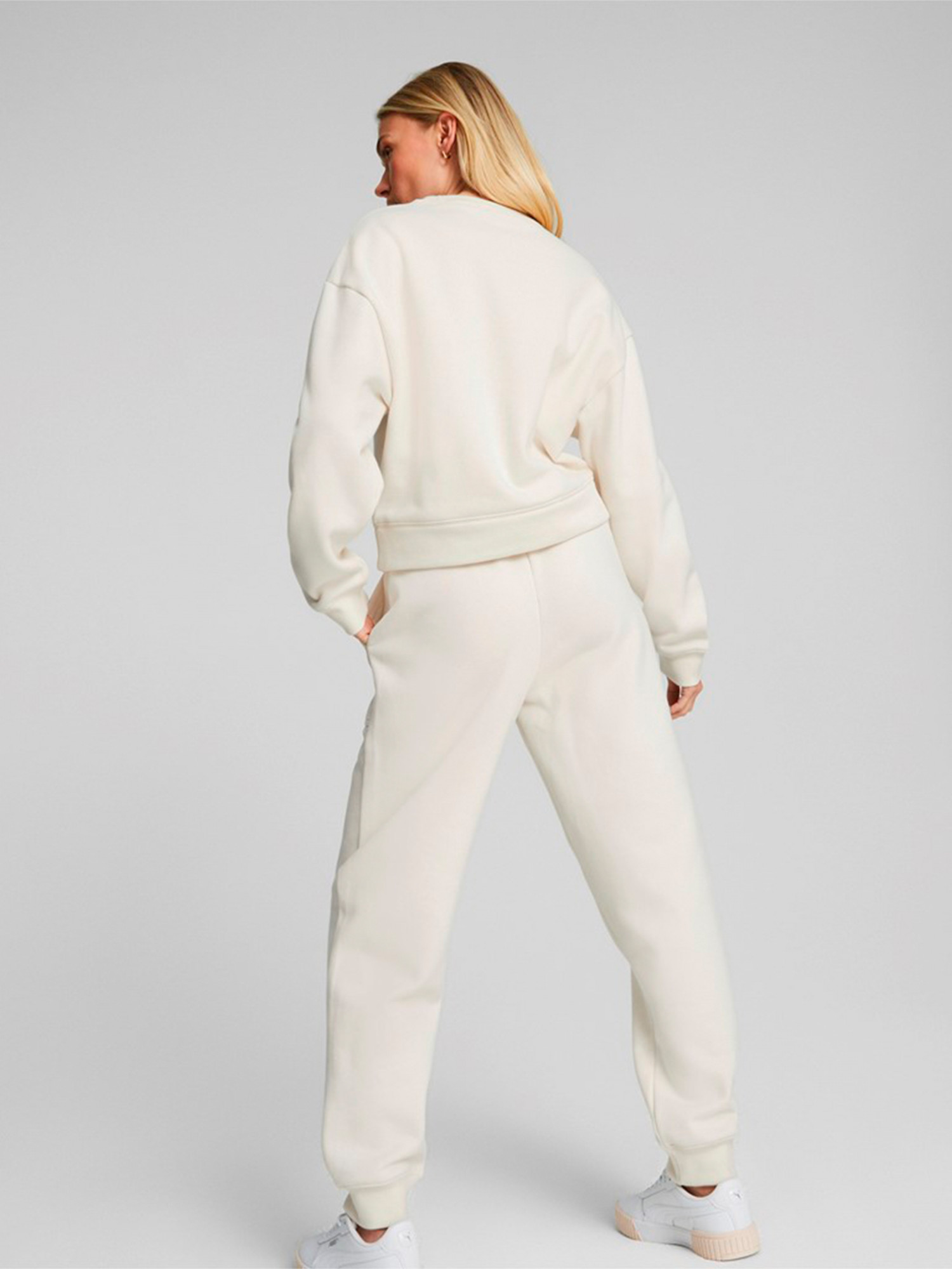 Костюм жіночий Puma Loungewear Suit бежевий 67002599 изображение 3