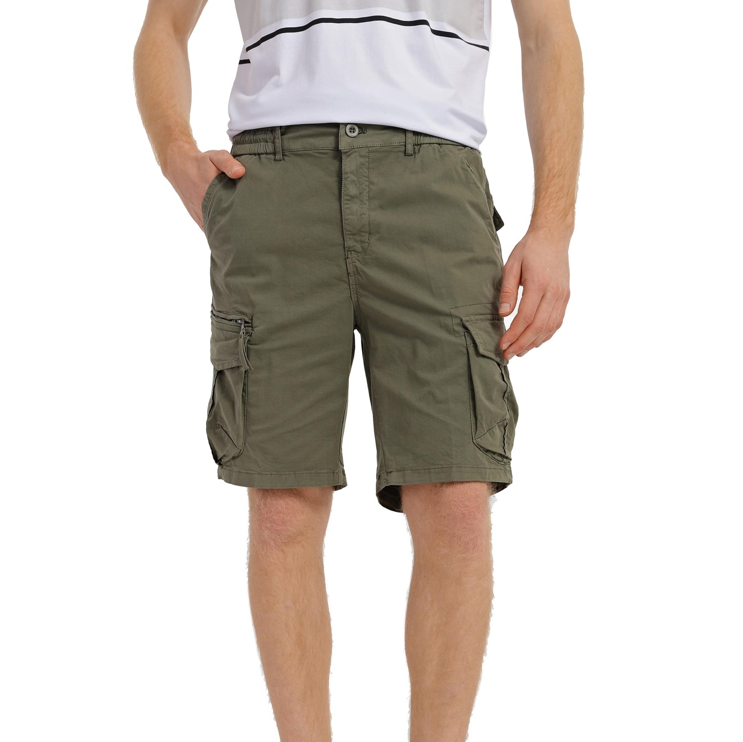 Шорты мужские Evoids Metz хаки 362302-350