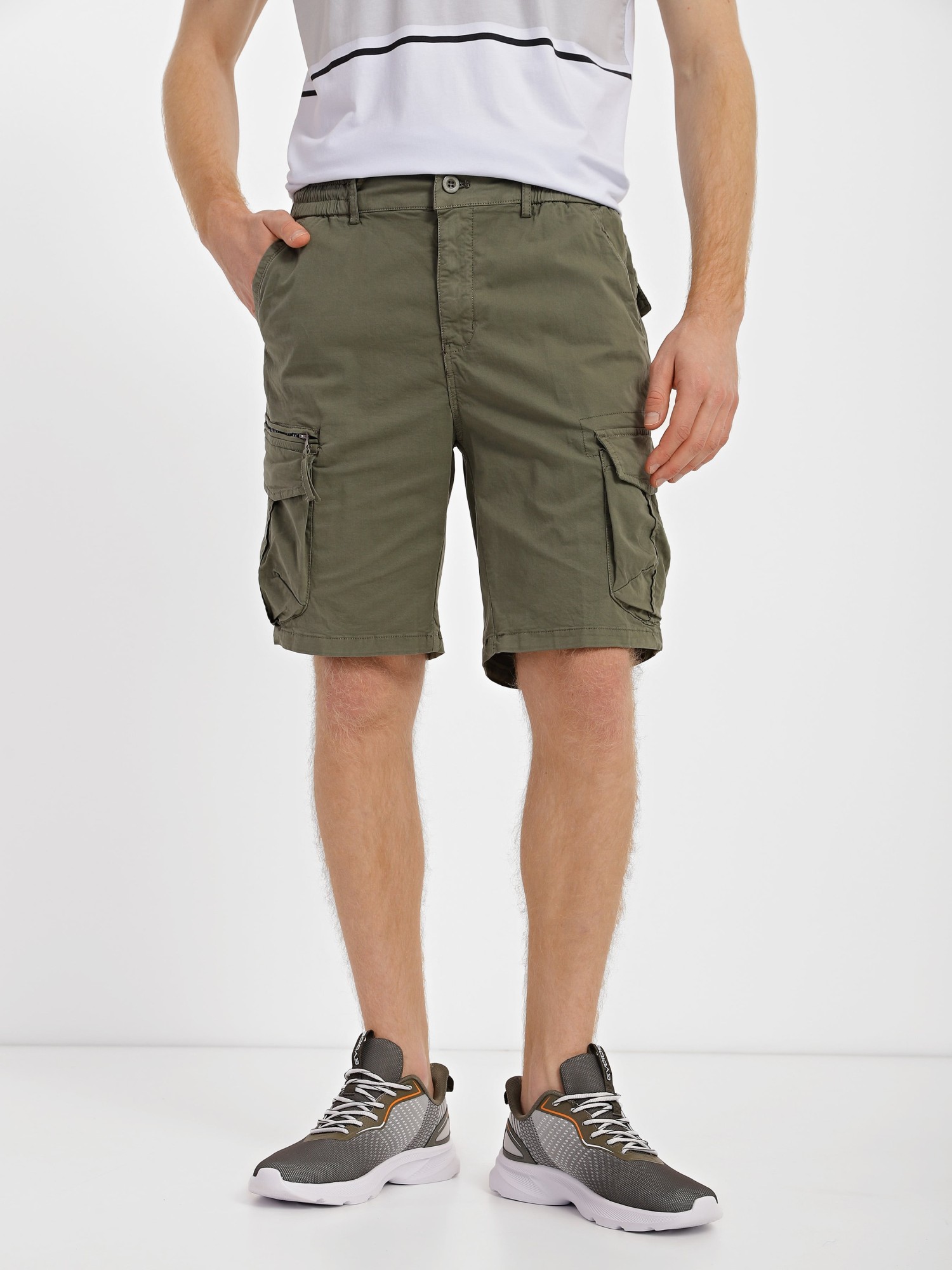 Шорты мужские Evoids Metz хаки 362302-350 изображение 2