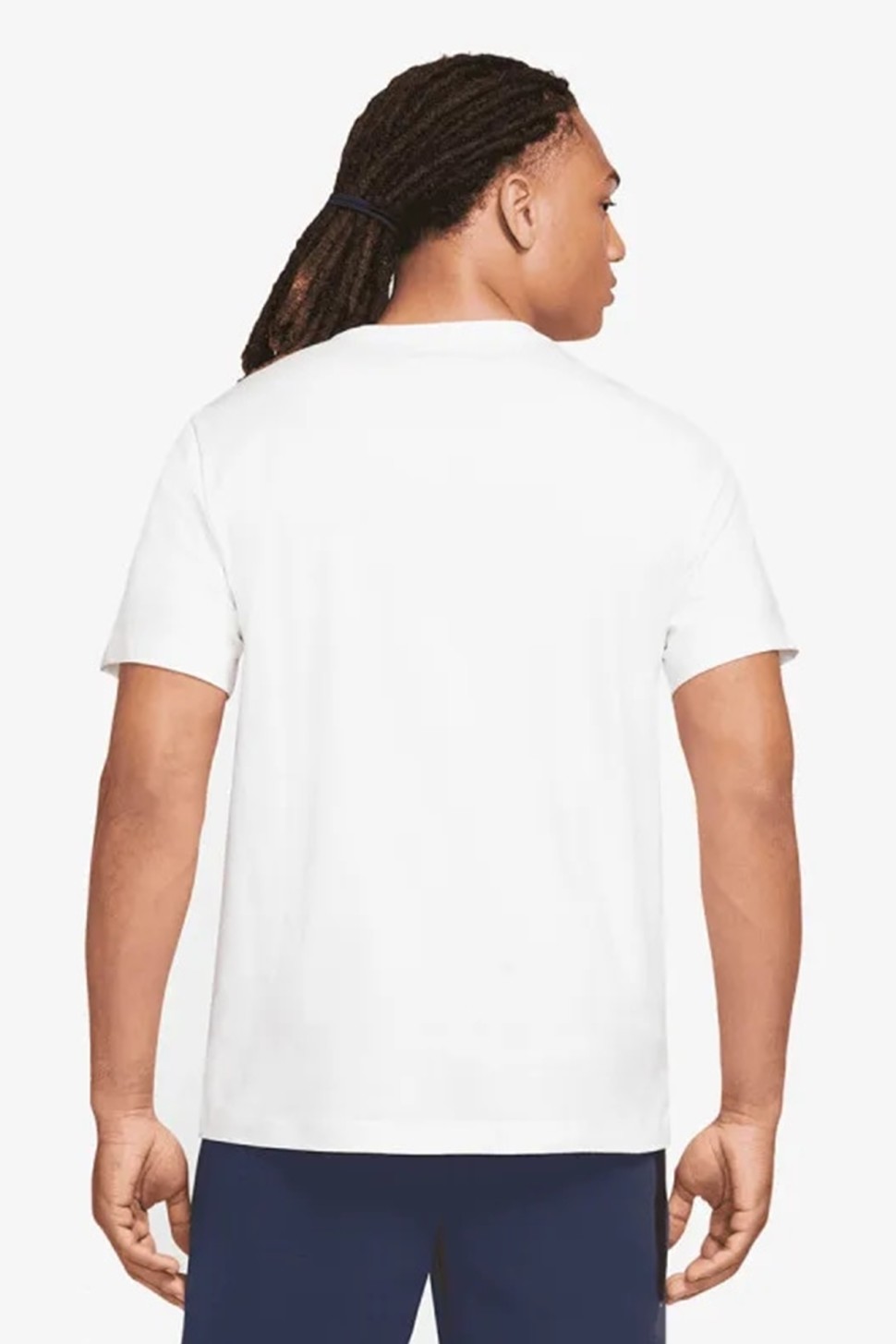 Футболка чоловіча Nike M NSW TEE 12MO SWOOSH біла DZ5173-100 — фото 3