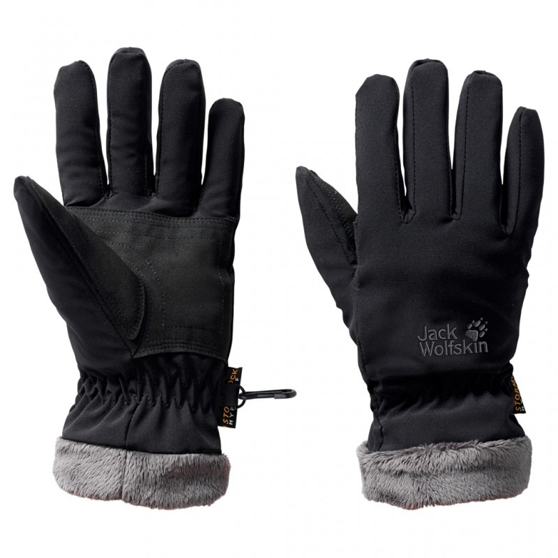 Перчатки Jack Wolfskin черные 1901083-6000 изображение 1
