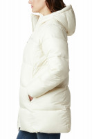 Куртка женская Columbia Puffect™ Mid Hooded Jacket белая 1864791-191 изображение 2