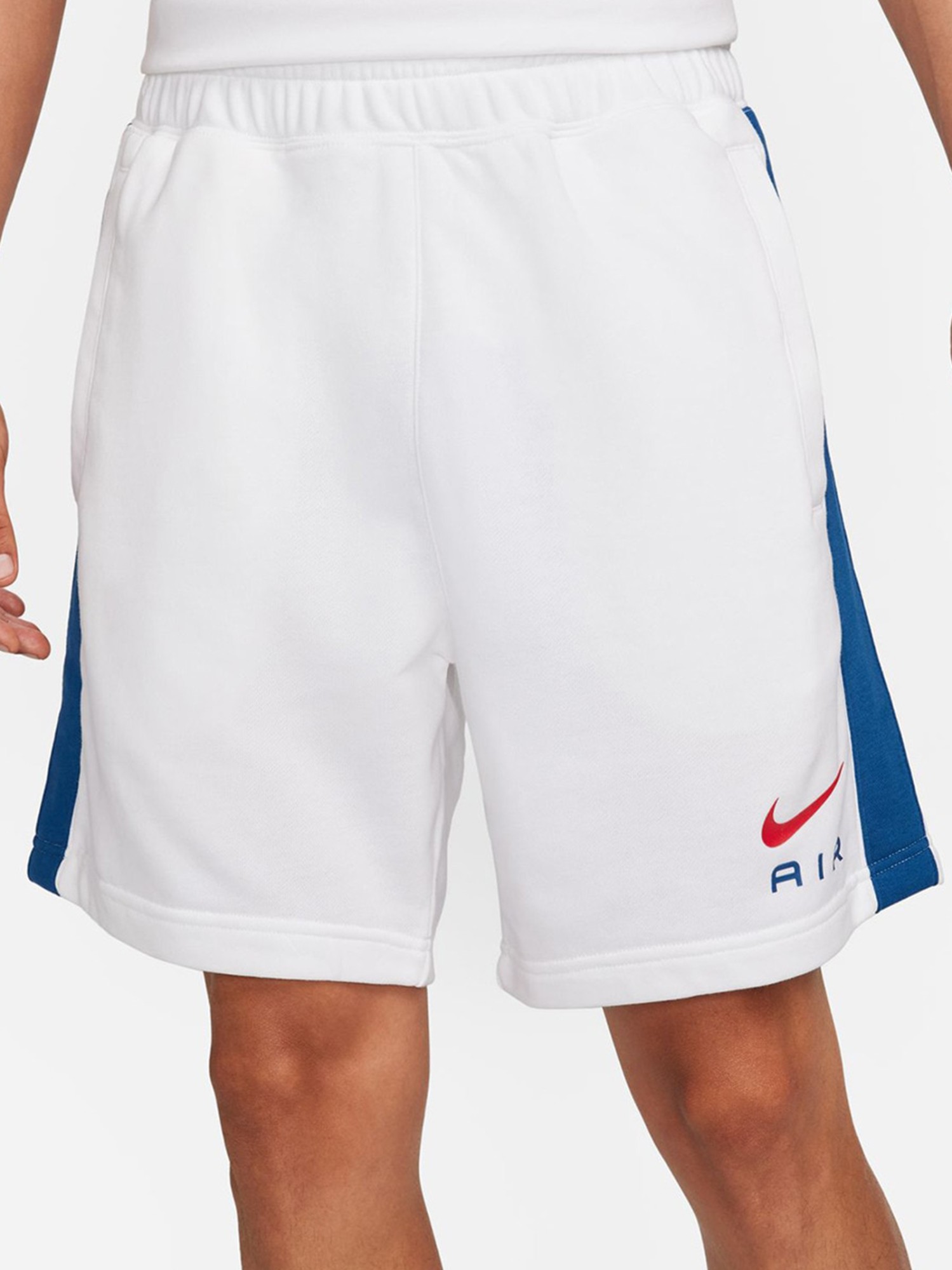 Шорти чоловічі Nike M NSW SW AIR SHORT FT білі FN7701-100 изображение 2