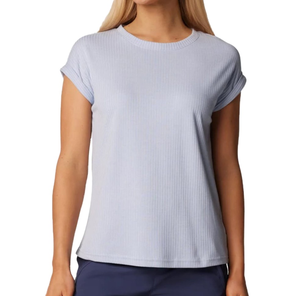 Футболка жіноча Columbia CRYSTAL PINE™ TEE блакитна 2073201-477 — фото 1