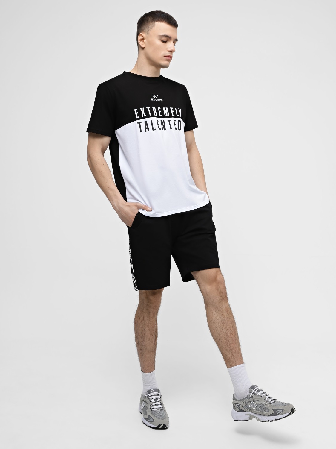 Шорти чоловічі Evoids Katelan чорні 552440-010 изображение 3