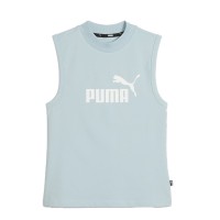 Майка женская Puma ESS Slim Logo Tank голубая 67369522 изображение 1