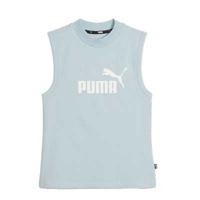 Майка женская Puma ESS Slim Logo Tank голубая 67369522