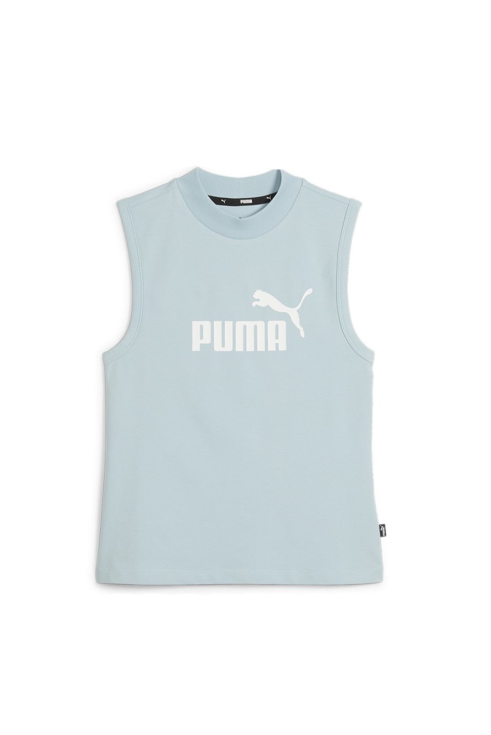 Майка жіноча Puma ESS Slim Logo Tank блакитна 67369522 — фото 2