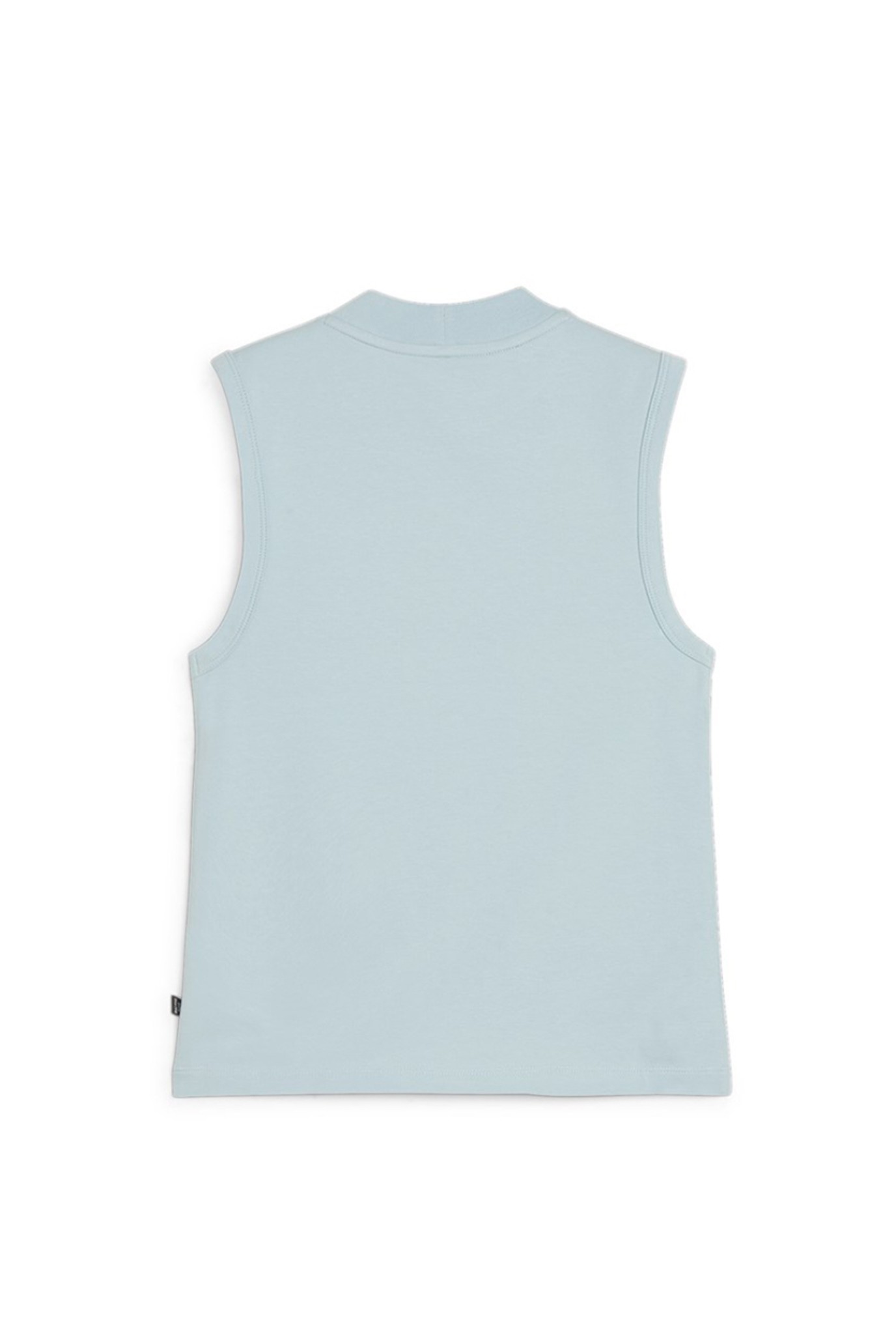 Майка женская Puma ESS Slim Logo Tank голубая 67369522 изображение 3