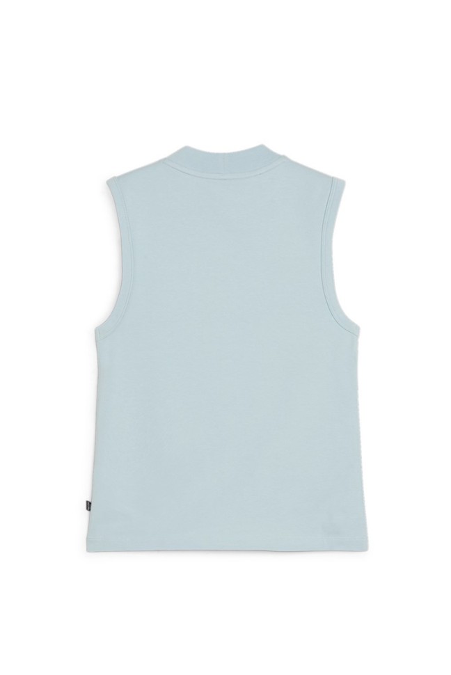 Майка жіноча Puma ESS Slim Logo Tank блакитна 67369522 изображение 3