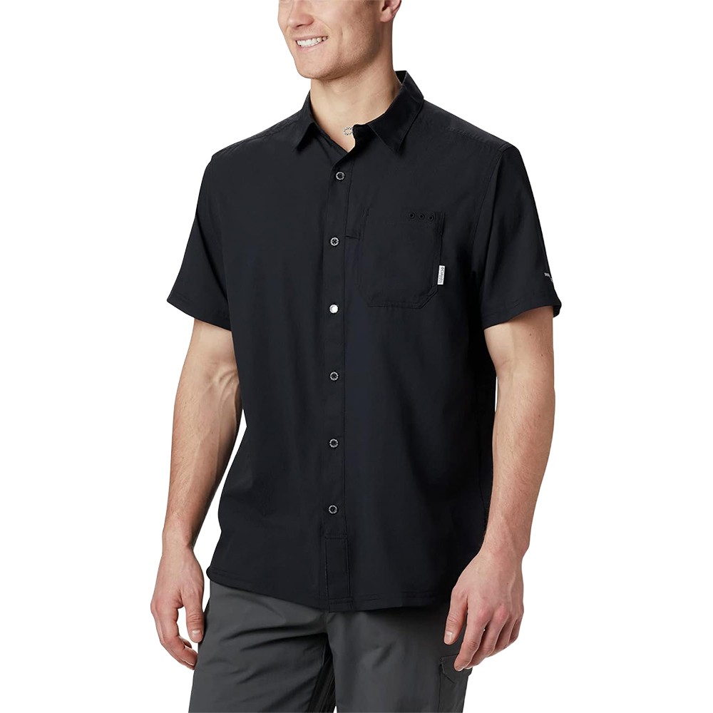 Рубашка мужская Columbia SLACK TIDE™ CAMP SHIRT черная 1577051-010 изображение 1