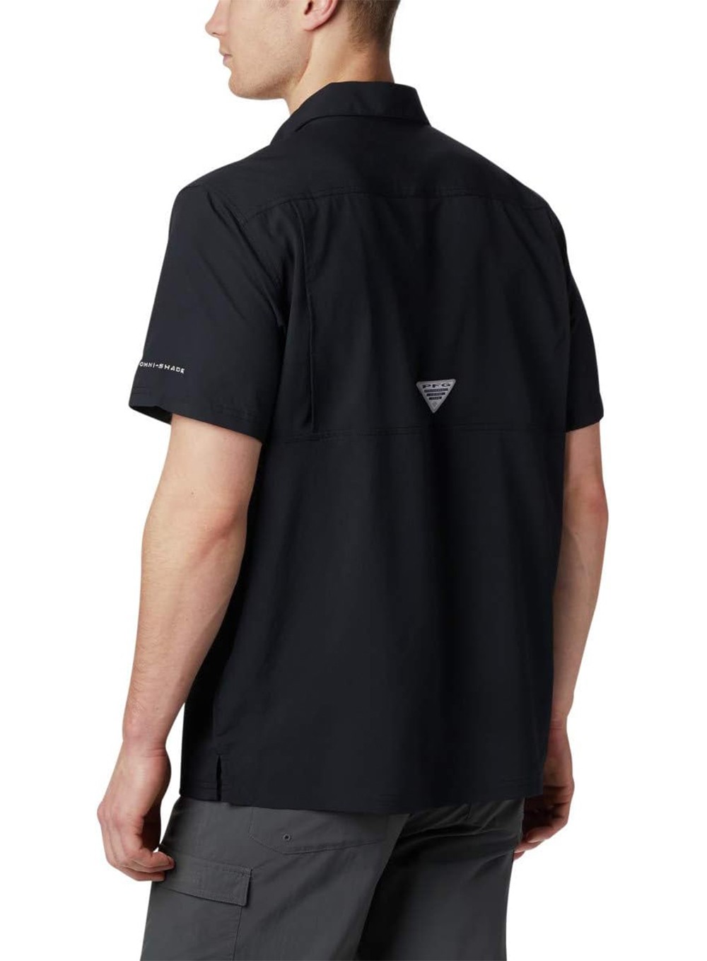 Рубашка мужская Columbia SLACK TIDE™ CAMP SHIRT черная 1577051-010 изображение 3