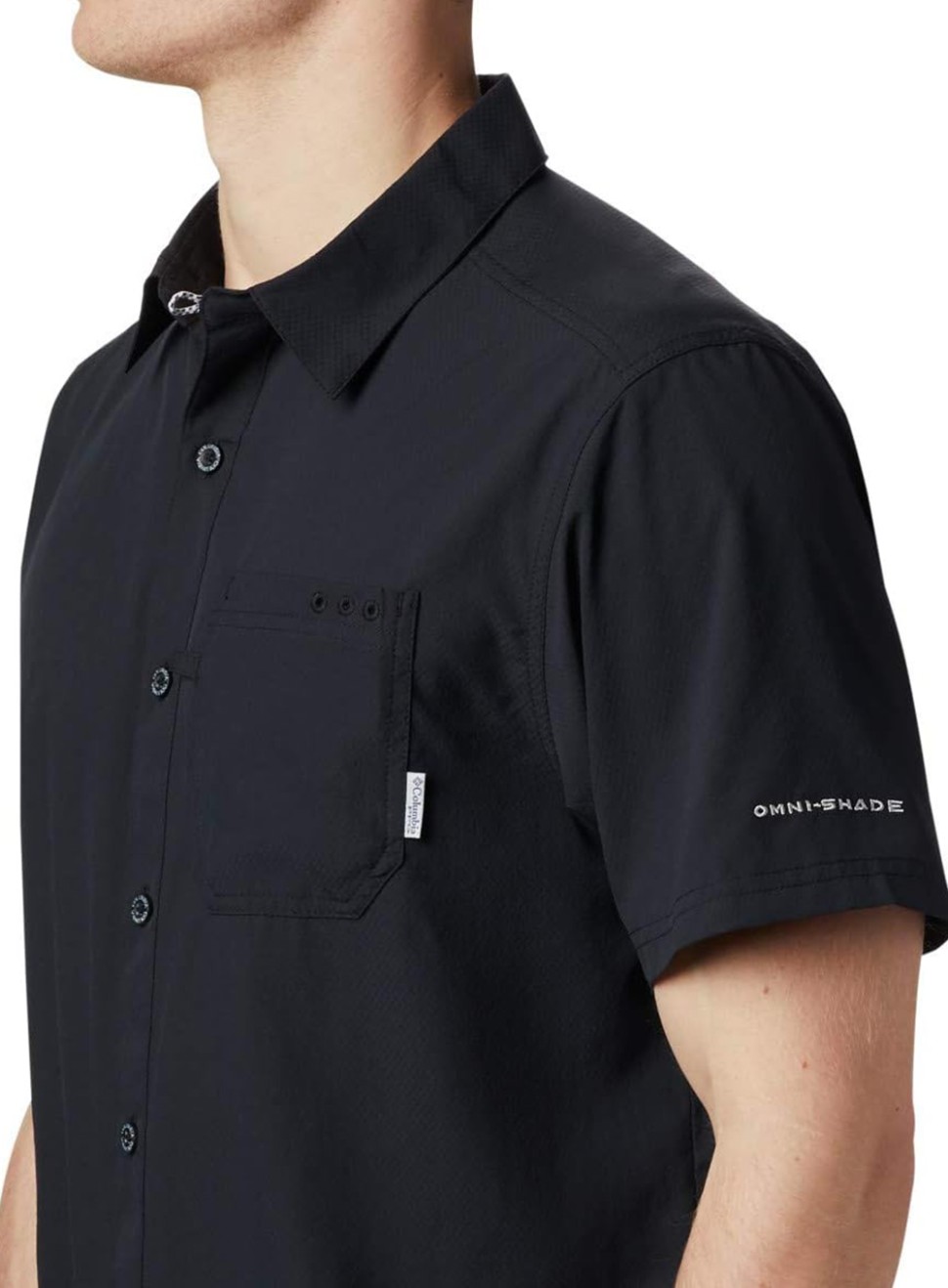Сорочка чоловіча Columbia SLACK TIDE™ CAMP SHIRT чорна 1577051-010 — фото 2
