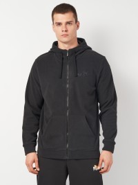 Толстовка мужская Puma ESS ELEVATED Polarfleece Full-Zip Hoodie черная 68189301 изображение 2