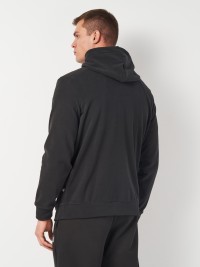 Толстовка мужская Puma ESS ELEVATED Polarfleece Full-Zip Hoodie черная 68189301 изображение 3