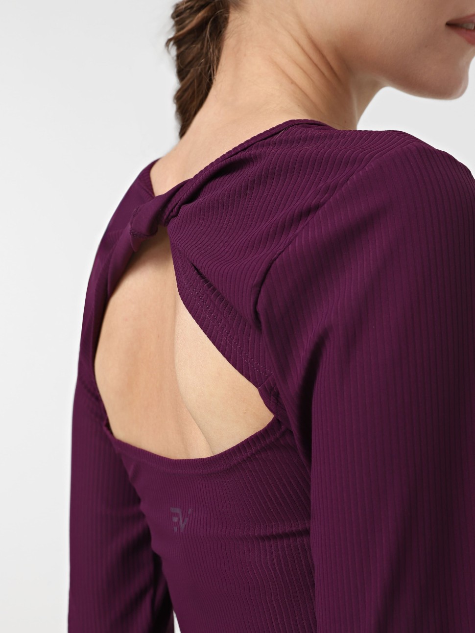 Футболка з довгим рукавом Evoids Celestra фіолетова 142504-010 — фото 3