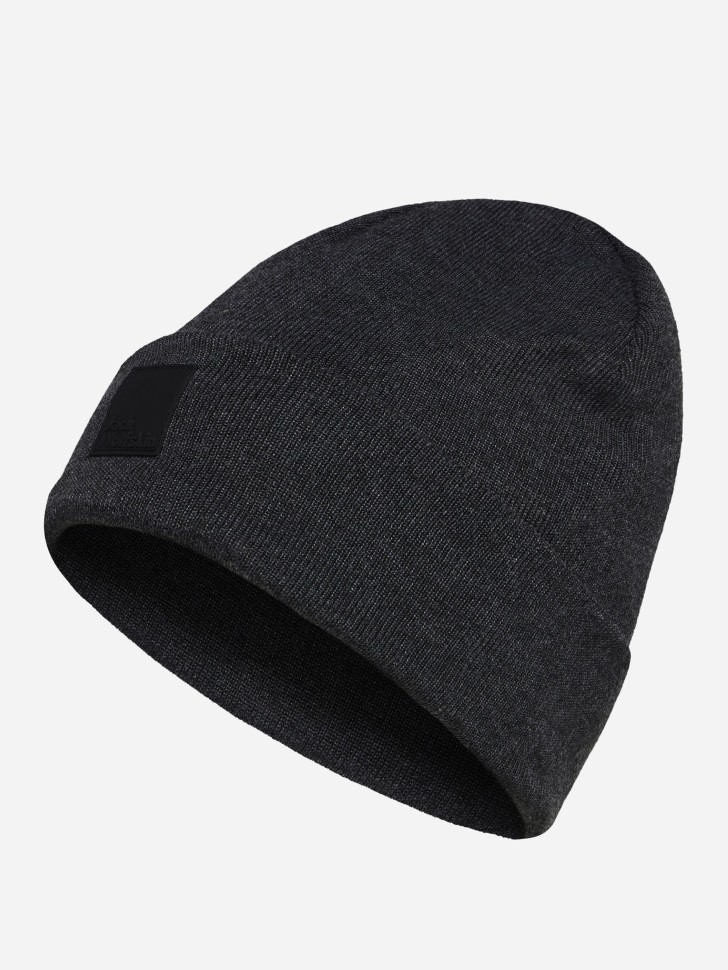 Шапка Jack Wolfskin ARCADEN BEANIE темно-серая A60104-6350 изображение 2