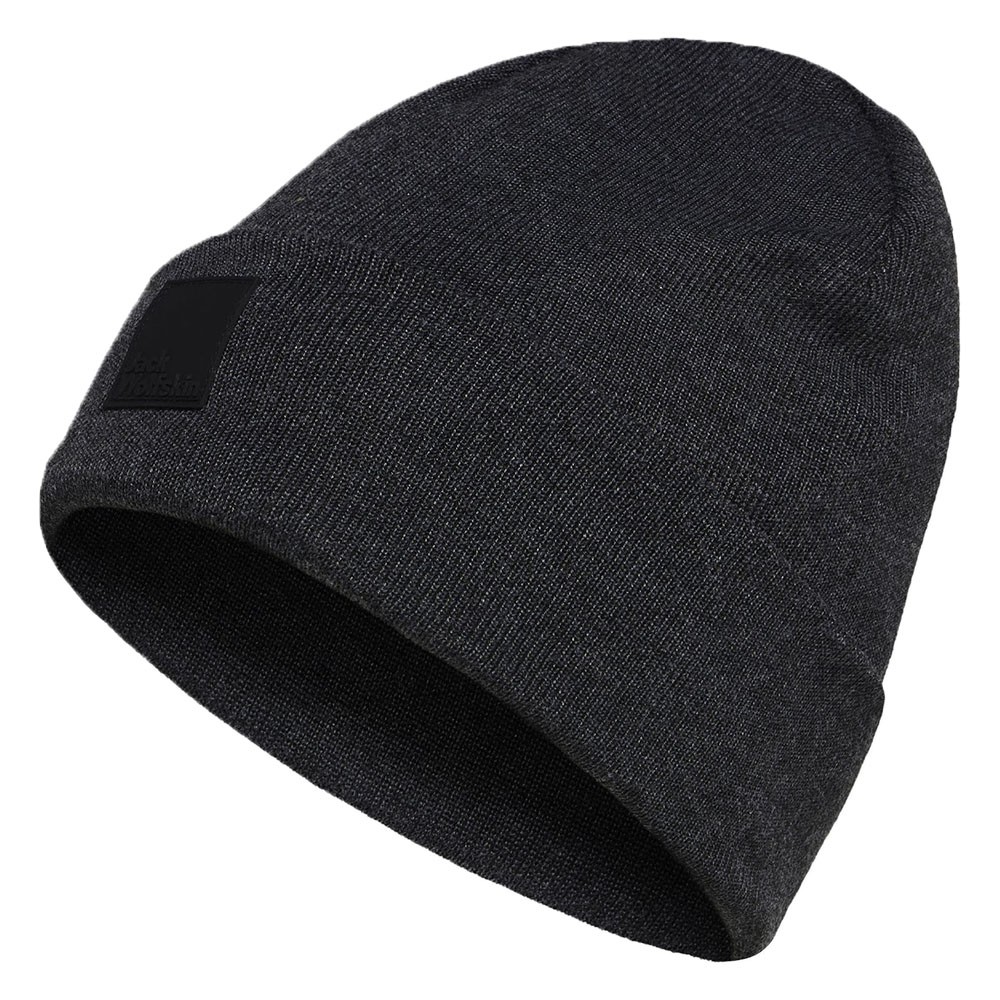 Шапка Jack Wolfskin ARCADEN BEANIE темно-серая A60104-6350
