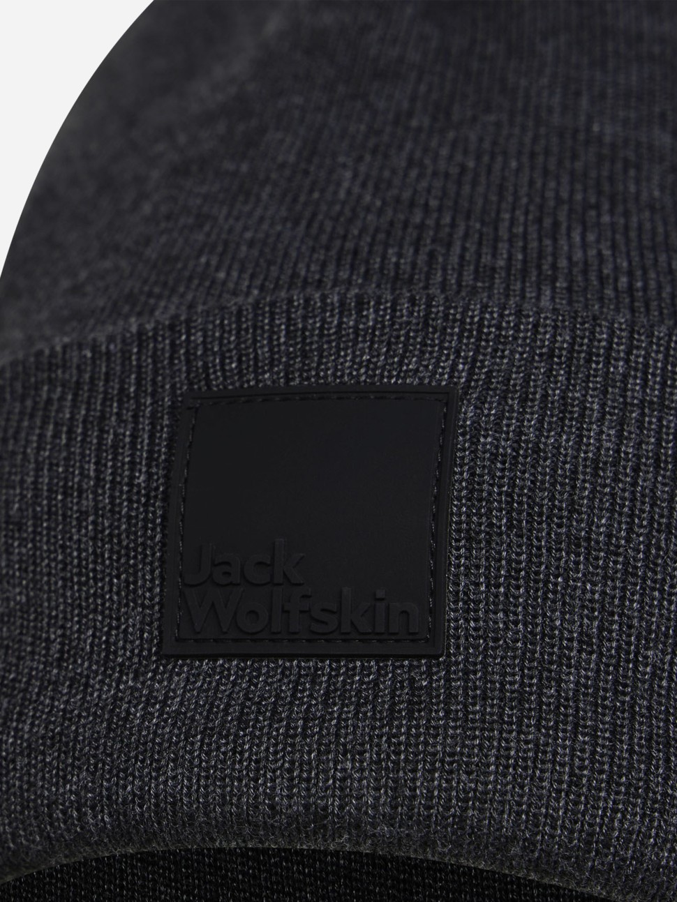Шапка Jack Wolfskin ARCADEN BEANIE темно-сіра A60104-6350 — фото 3