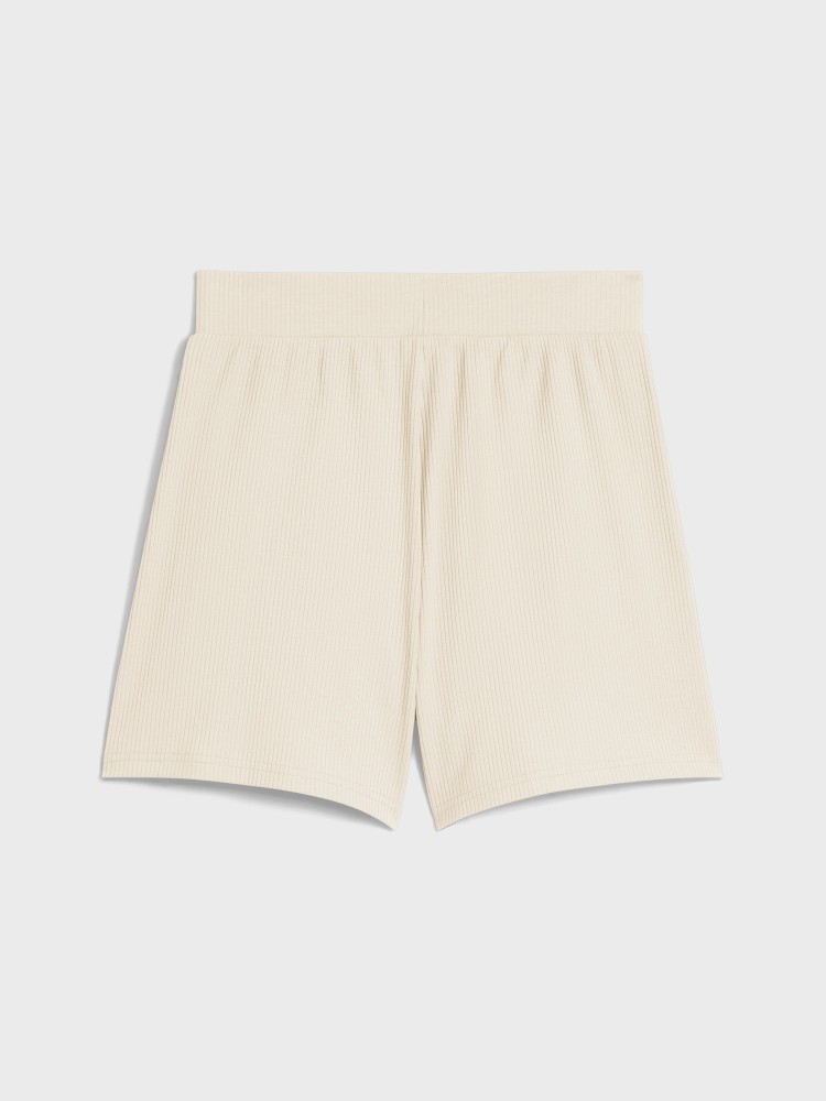 Шорти жіночі Puma ESS ELEVATED Shorts бежеві 68502687 изображение 6