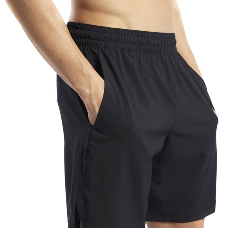 Шорты Reebok Workout Ready Shorts черные FU3355 — фото 3 — Sport City Шорты Reebok Workout Ready Shorts черные FU3355 — фото 3