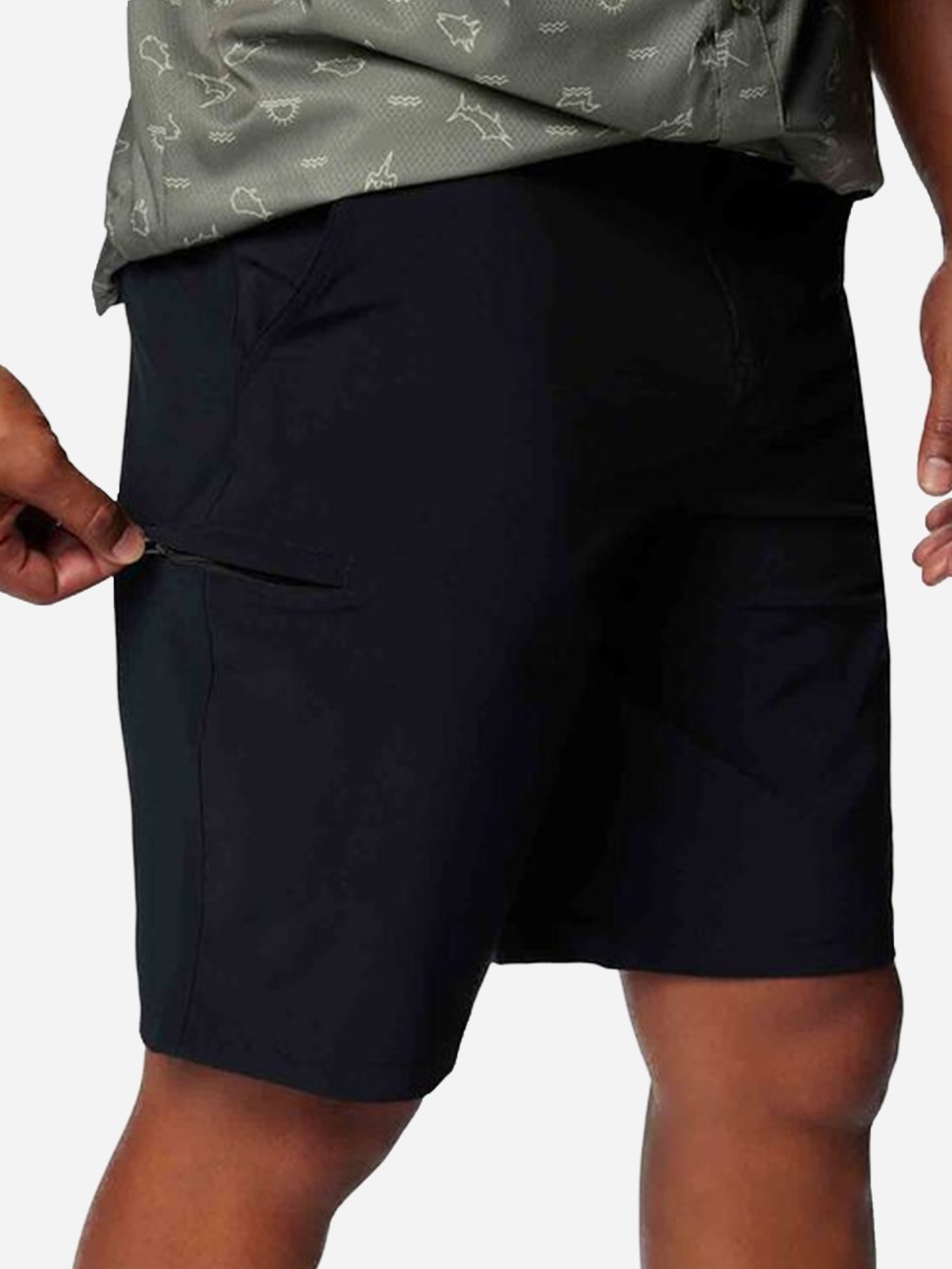 Шорти чоловiчi Columbia Grander Marlin™ III Offshore Short чорні 2096181-010 — фото 6