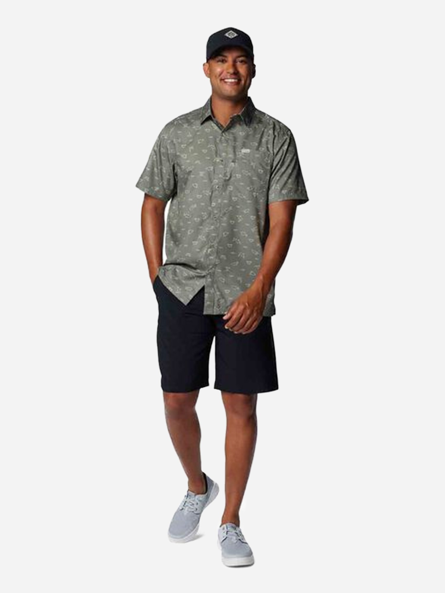 Шорты мужские Columbia Grander Marlin™ III Offshore Short черные 2096181-010 изображение 8