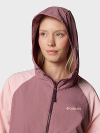 Вiтрiвка жiноча Columbia Spire Valley™ Windbreaker бордова 2116511-607 изображение 5