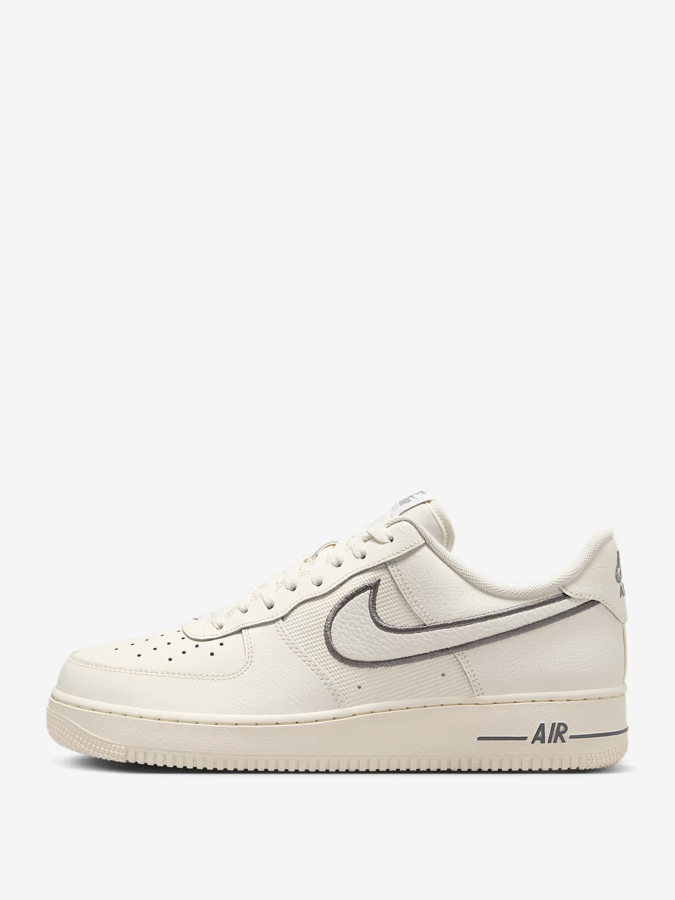 Кроссовки мужские Nike NIKE AIR FORCE 1 07 кремовые IB7677-101 — фото 4