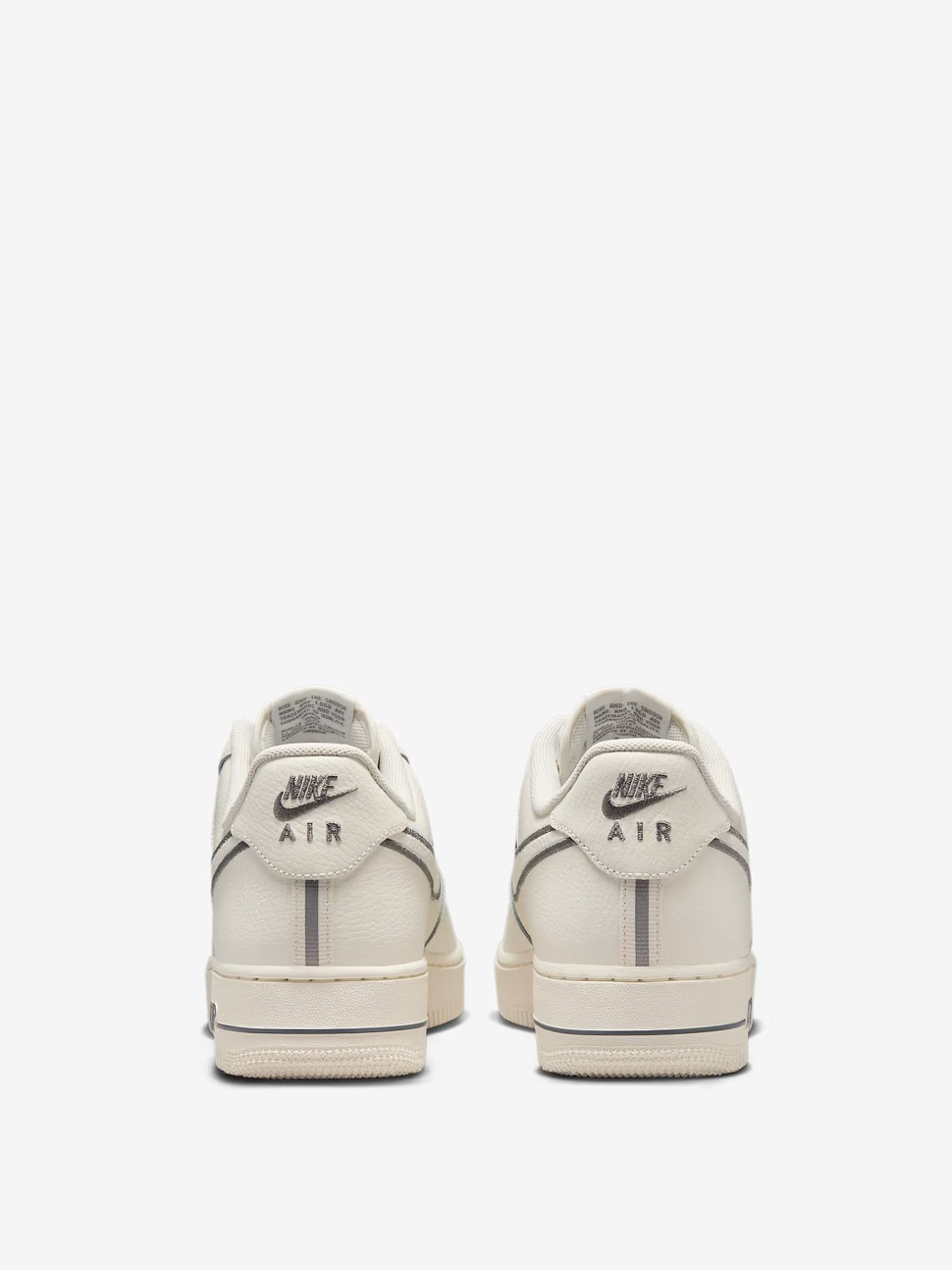 Кроссовки мужские Nike NIKE AIR FORCE 1 07 кремовые IB7677-101 — фото 8
