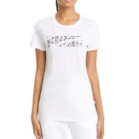 Футболка женская Puma Rebel Graphic Tee белая 58573652 изображение 3