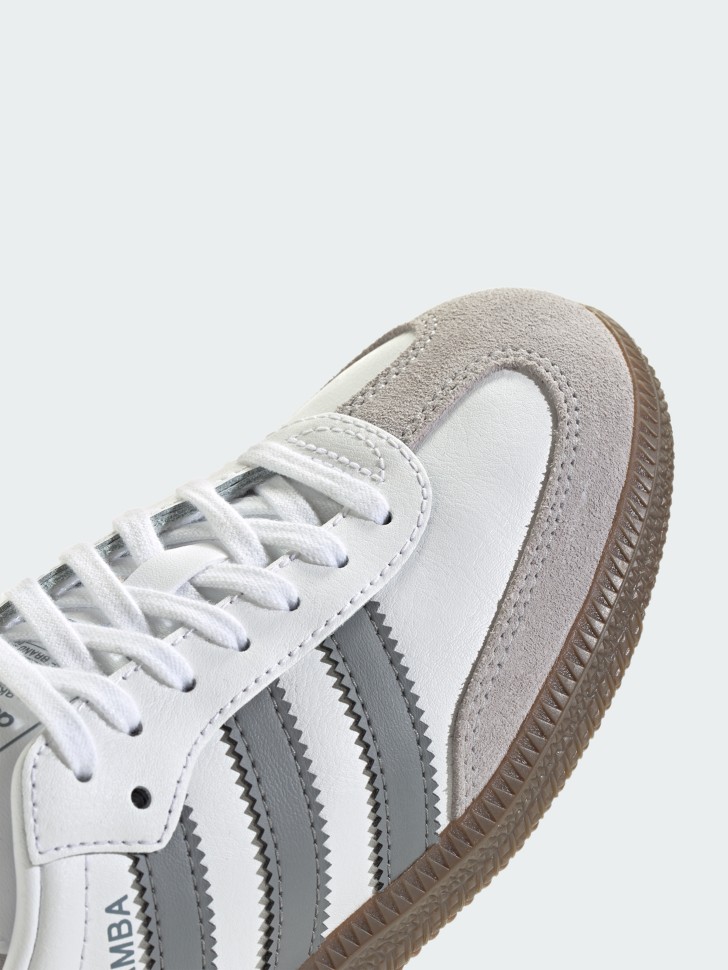 Кросівки жіночі Adidas SAMBA OG J білі JQ2844 изображение 7